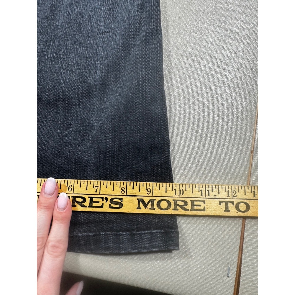 FRAME Le High Flare Jeans Faded Black High Rise Denim Size 29 - Picture 3 of 12
